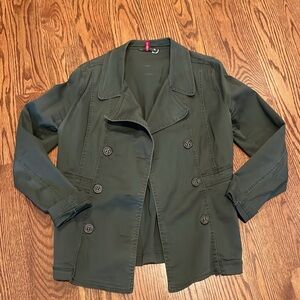 Army Green Cargo Jacket